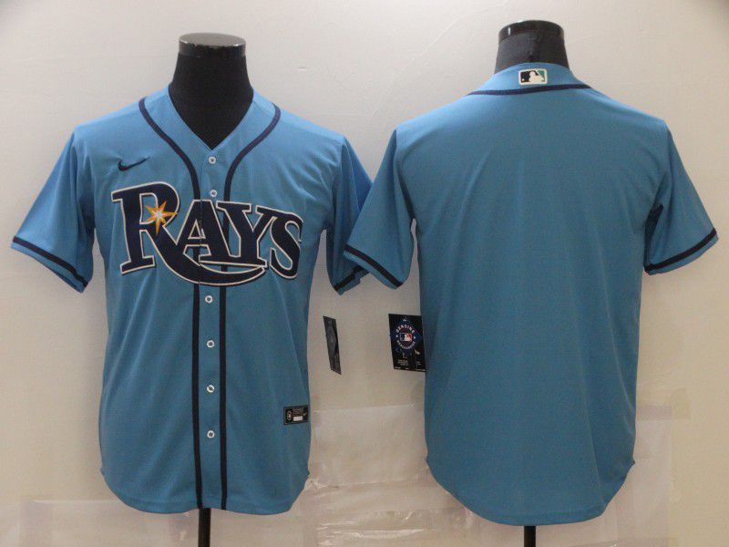 Men Tampa Bay Rays Blank Light blue Game 2021 Nike MLB Jersey->houston astros->MLB Jersey